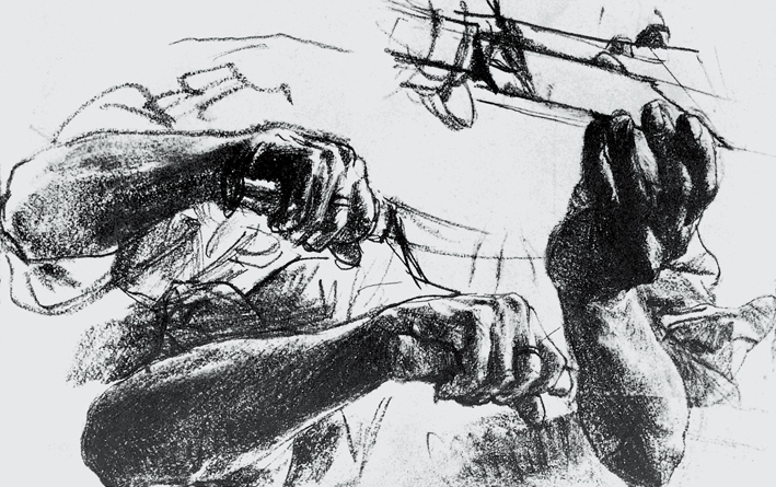  Adolpyh Von Menzel —— 速写 视点出版 (168)